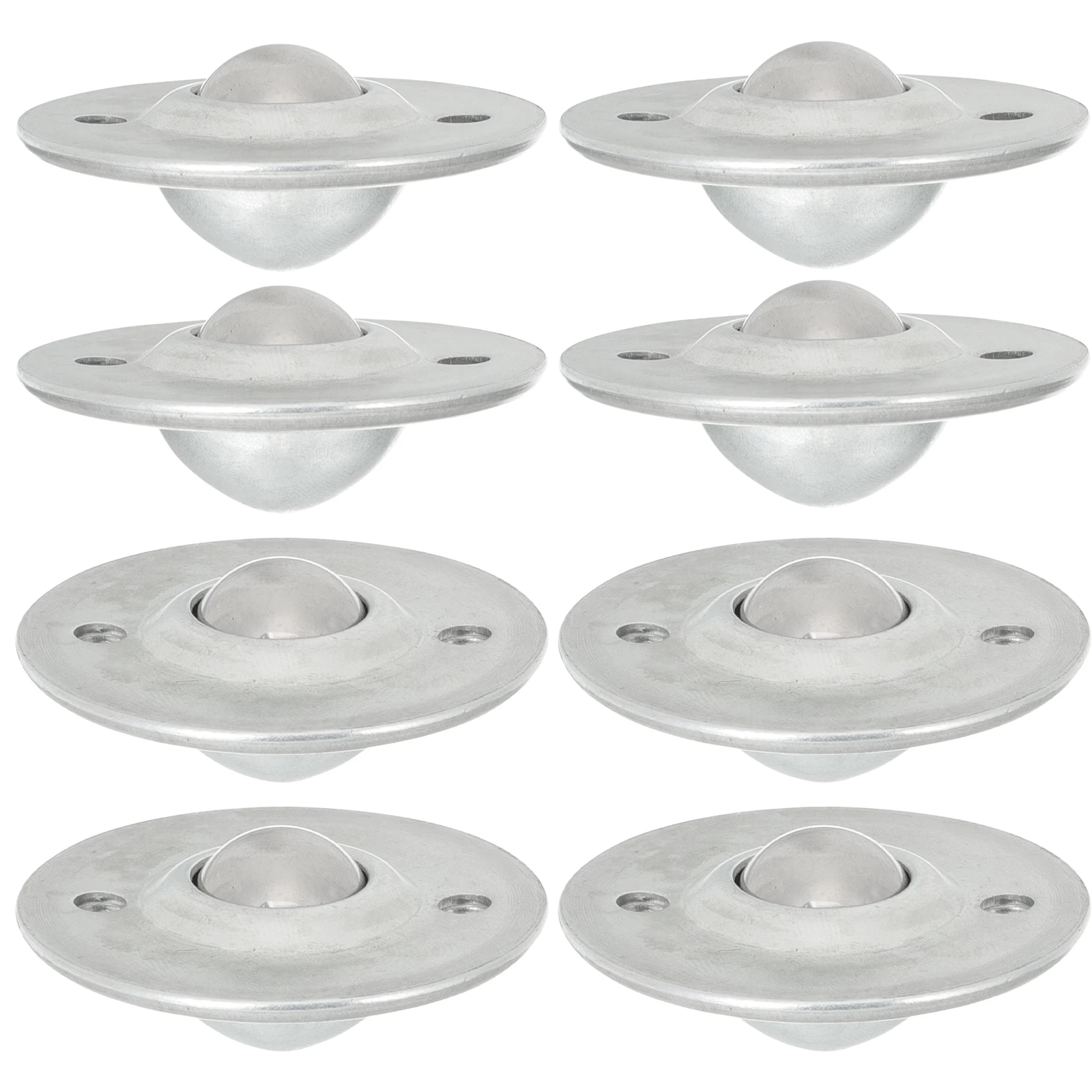 

8 Pcs Wheel Bearing Ball Transfer Caster Furniture Wheels High Speed Stable Rubber Industries Tools Parts