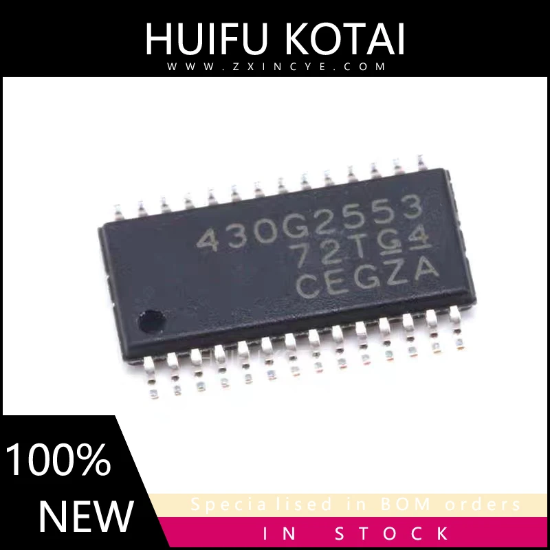 

1 шт., MSP430G2553IPW28R 430G2553 TSSOP28