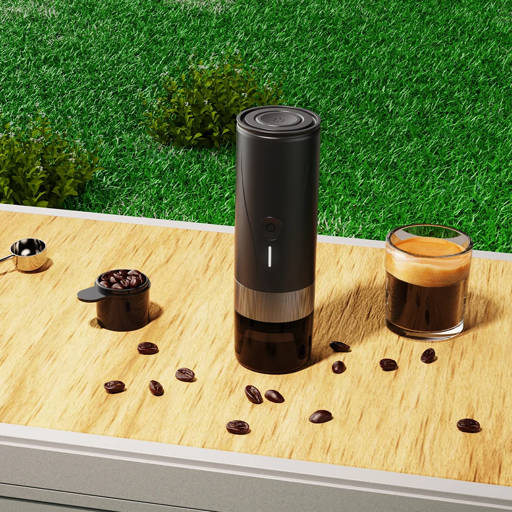 

Portable luxury coffee machineHigh-capacity New ABS Portable Coffee Machine 20 bar Intelligent Heating Extraction Concentrate Co