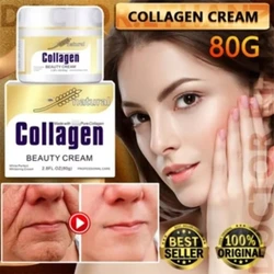 80g Collagen Lifting Cream Face Hydrating Cream Skin Care Whitening Moisturizing Anti Wrinkle Korean Cream NEW 2025