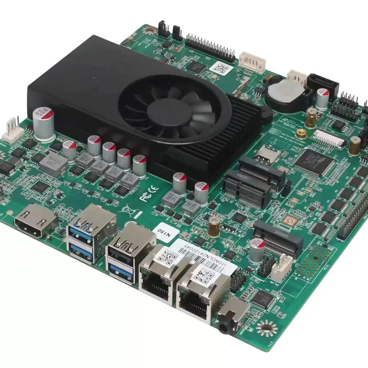 Topton Firewall ITX Mainboard N100 I3 N305 2*i226-V 2.5G 6*SATA3.0 2*NVMe DDR5 4800MHz Home Server 1*10G 6-Bay NAS Motherboard