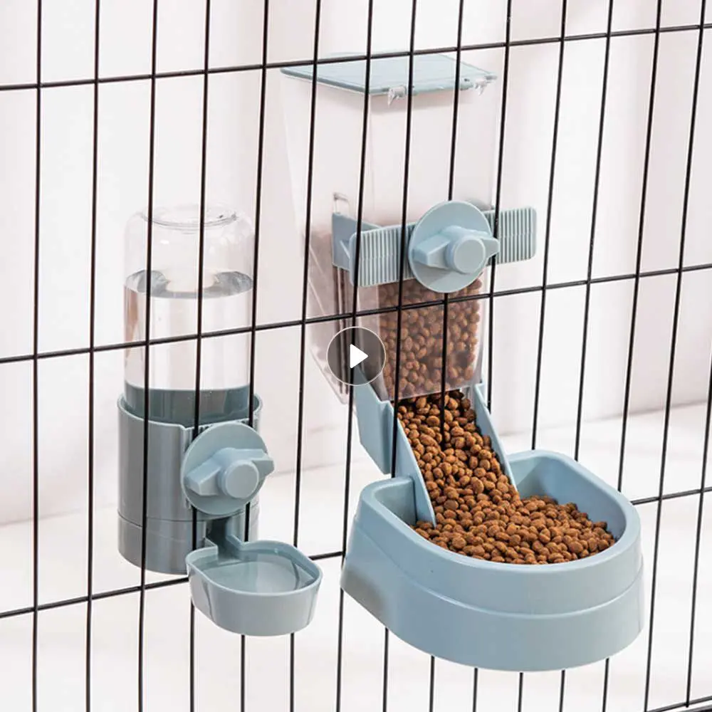 Cat Self-service Feeder Dog Feeder Water Dispenser Automatic Pet Accessories Automatic Cat Feeder Cat Feeder Hanging Pet Feeder