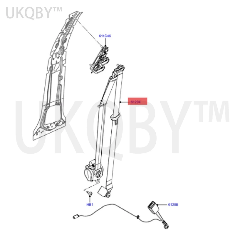 F o x Seat fixing bracket base BM5161294DA31T6