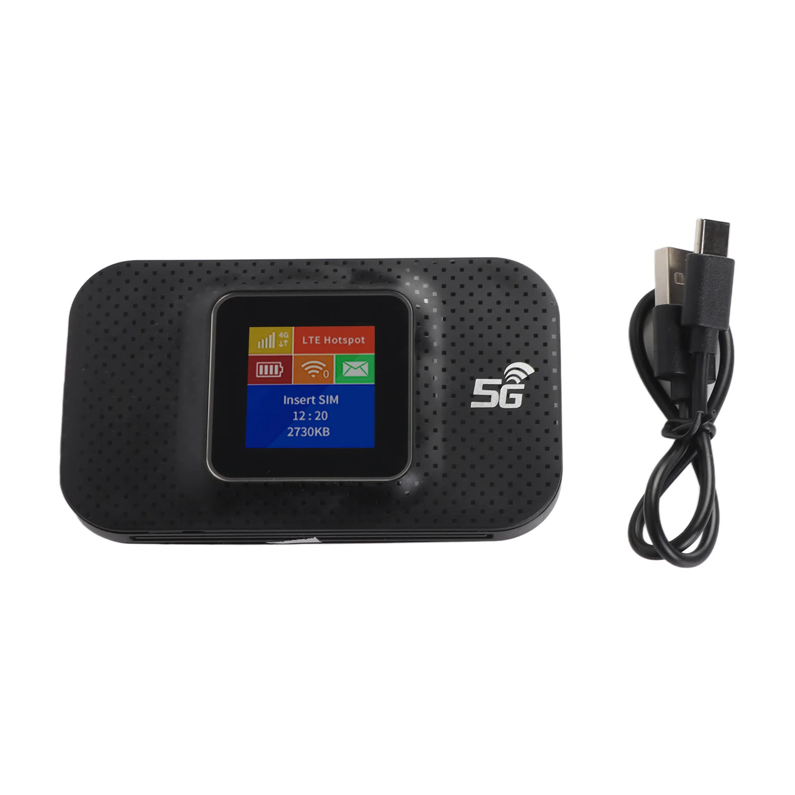 4G المحمولة واي فاي 1.44in شاشة ملونة موبايل واي فاي هوت سبوت راوتر مع فتحة بطاقة SIM الصغيرة للهاتف اللوحي المحمول #2