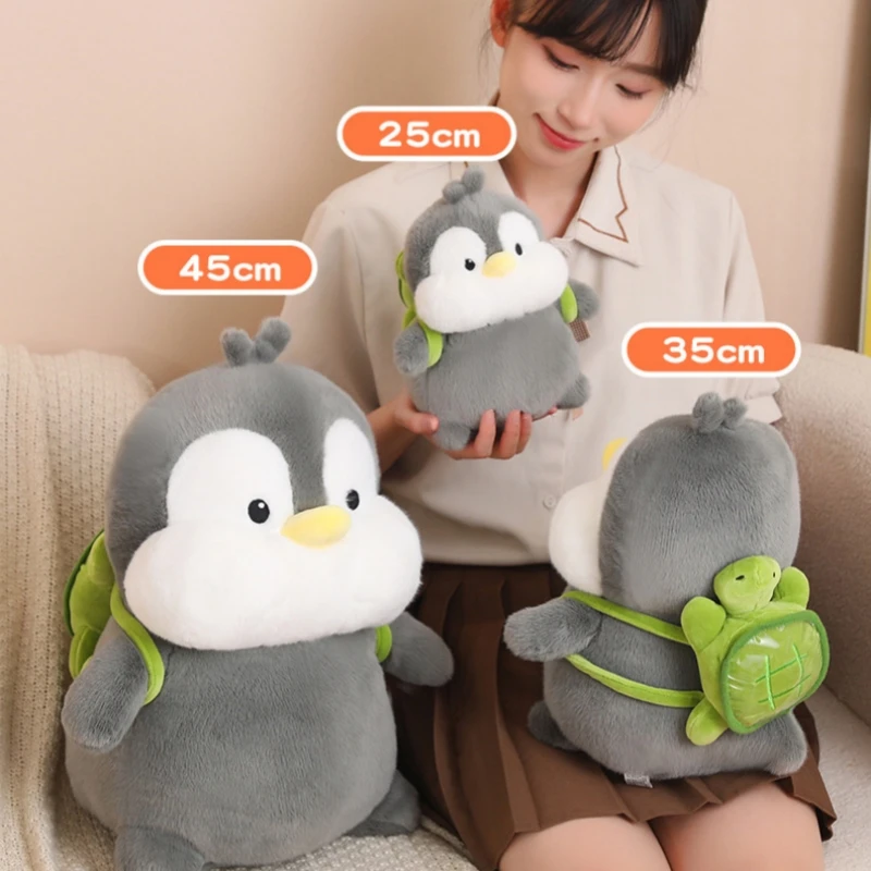 23/35/45cm divertimento creativo cartone animato Cosplay frutta pinguino anatra peluche bambola carota zucca tartaruga anatra gialla peluche decorazioni per la casa