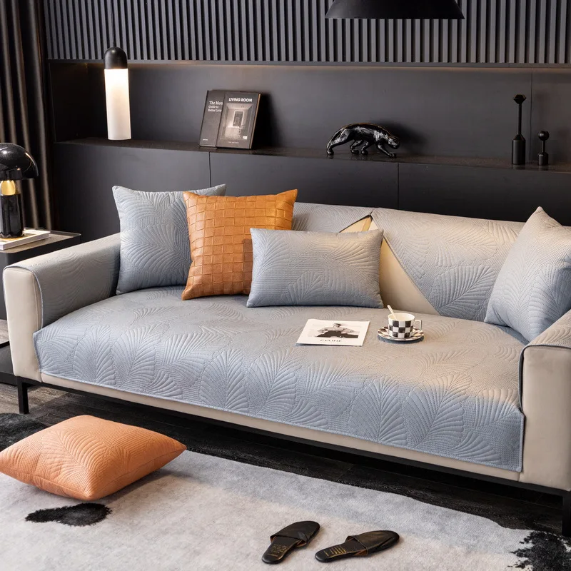 

Чехлы для диванов в стиле бохо из шенилла, геометрический нескользящий коврик для гостиной, универсальный L-образный чехол для дивана, защита мебели от детей и животных