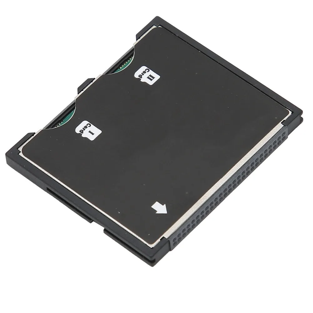 Dual Slot Memory Card/Micro Storage Card Micro SD TF to CF CF Type I Card Converter XC to CF Adapter High Speed Camera Adapter