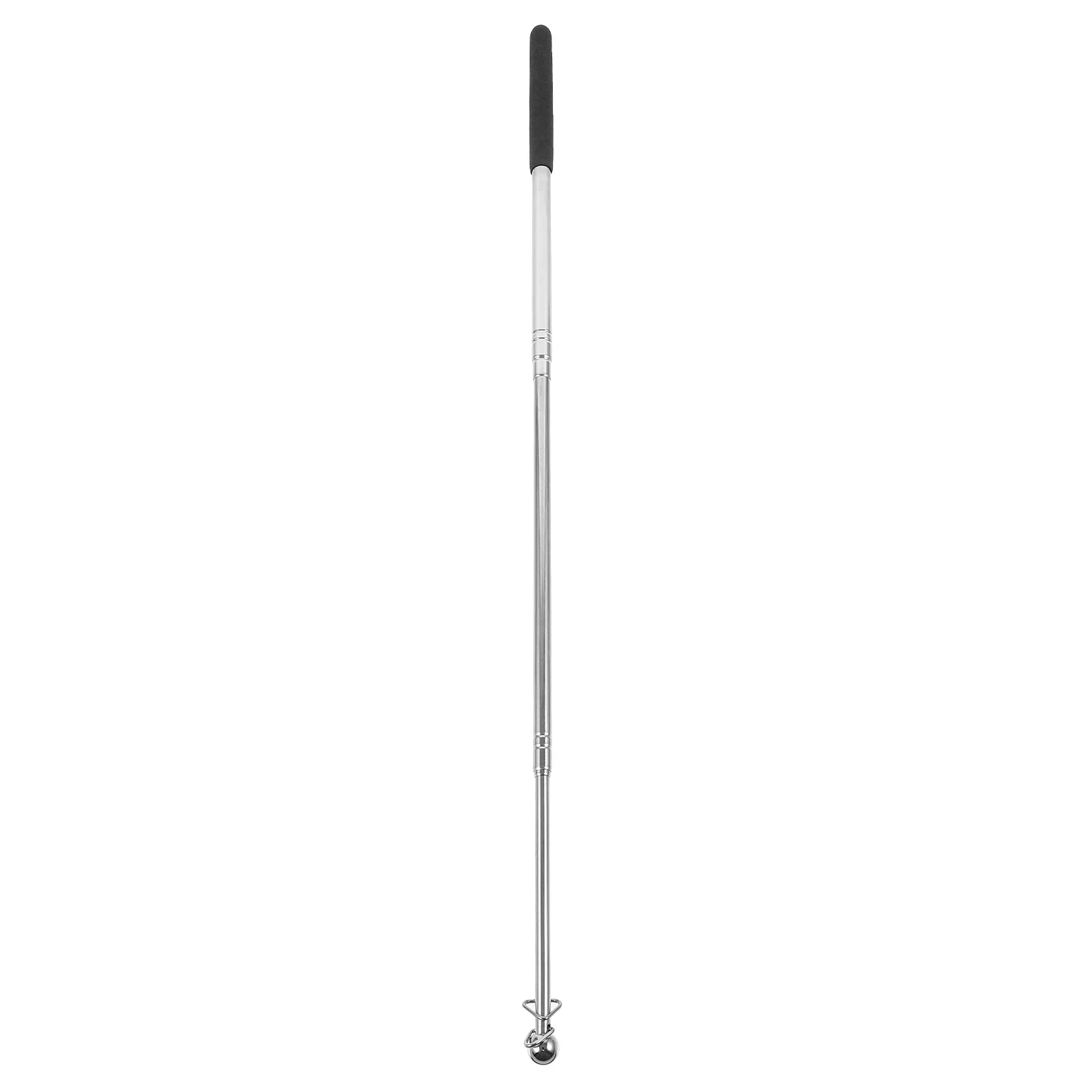 Flagpole Telescopic Poles Hand Held Stainless Steel Ribbon Multi-use Dance Holder Guide Retractable Rod For