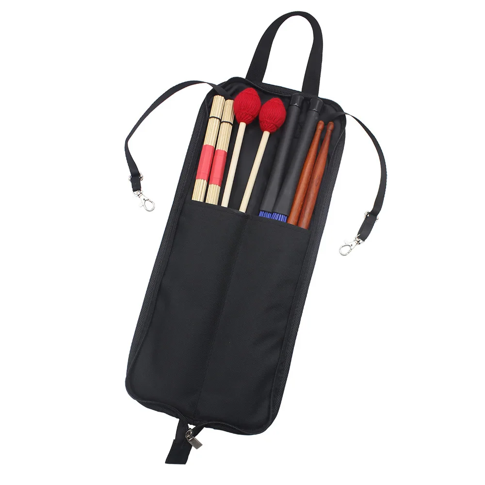 Drumstick Tasche Oxford Tuch Drum Stick Verdicken Fall Rucksack Wasserdichte Handtaschen Tragegurt Percussion Instrument Zubehör – Detail 9