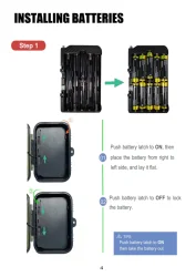 AA battery box for supportting 940PRO/950PRO/960PRO/WIFI940PRO camera
