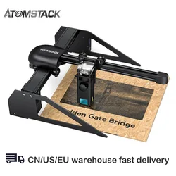 ATOMSTACK P7 M30 macchina per incisione Laser portatile Cutter taglio del legno incisore Laser a braccio singolo protezione degli occhi incisione del vetro