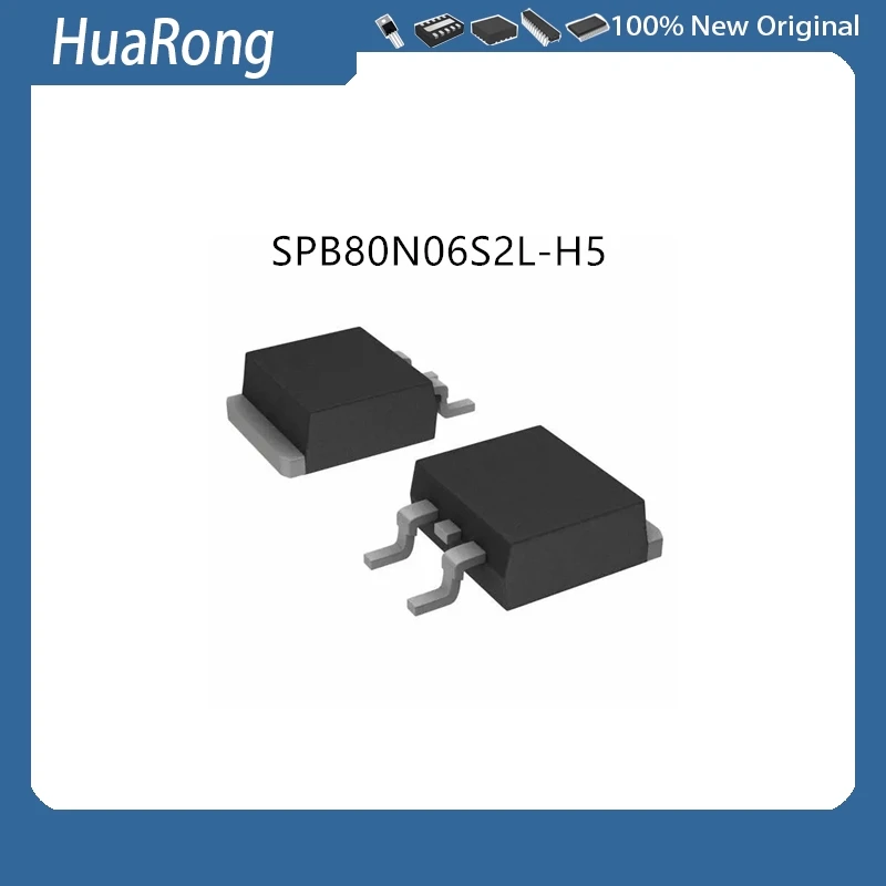 20Pcs/Lot  SPB80N06S2L-H5 2N06LH5 TO-263 NEW
