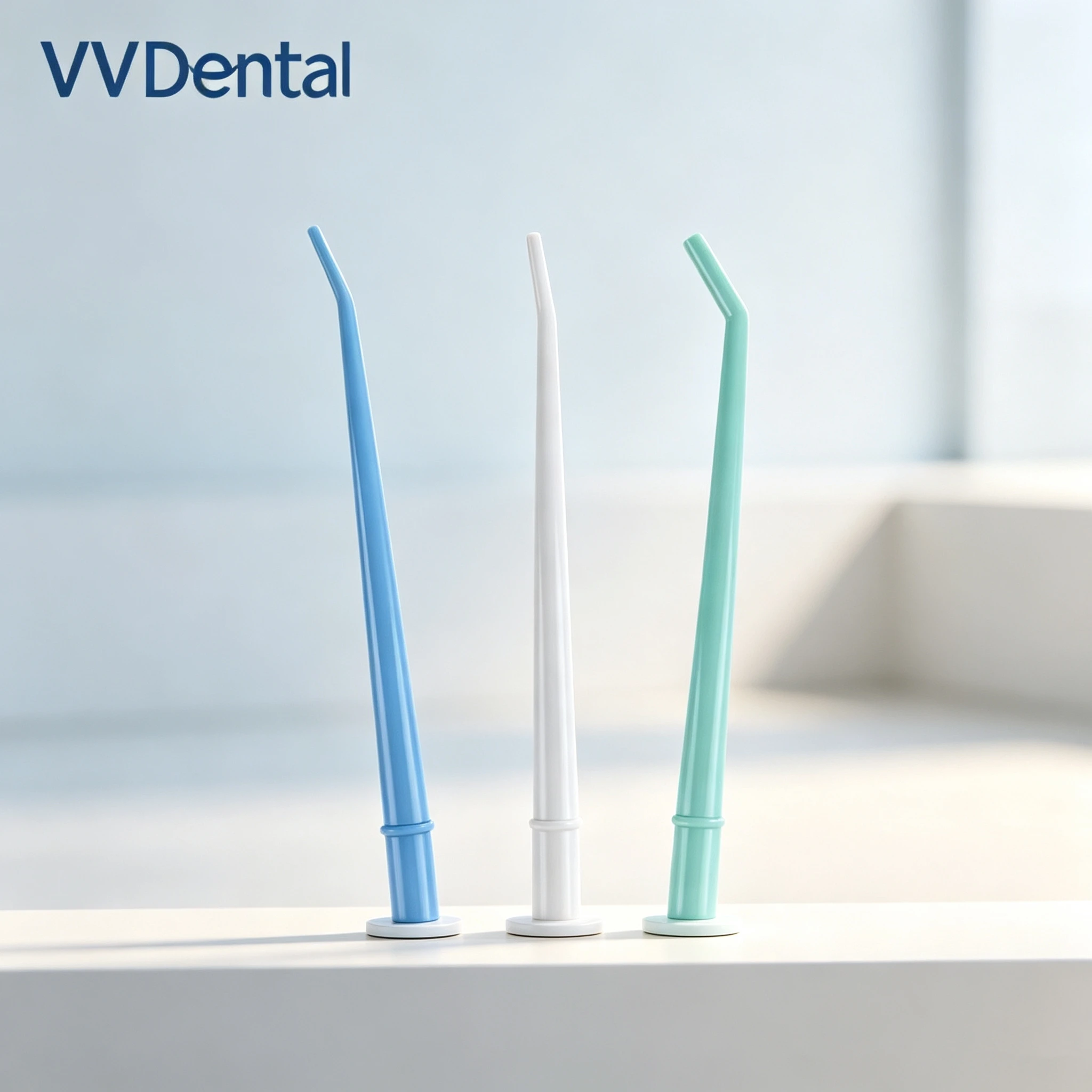 Single Use Curved Oral Surgical Suction Components 25Pcs/Set For Collecting Oral Secretions Blood And Tissue Debris Oral Tools