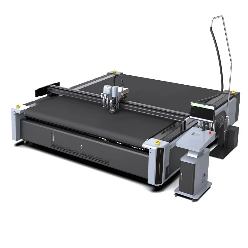 High Speed AOL Manufacturer EVA EPE Foam CNC Cutting Machine with Pneumatic Knife Tool Three Years Warranty