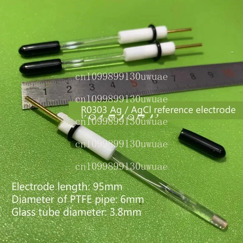 Silver Silver Chloride Reference Electrode. R0303 Ag / AgCl Reference Electrode. Removable and Liquid Filled.