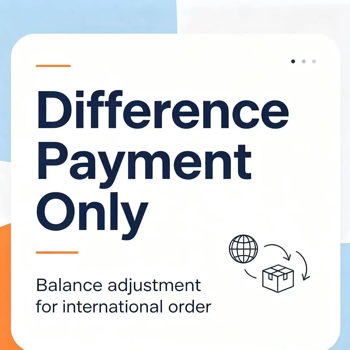Shipping Cost Difference Supplement Link Extra Freight Fee Payment