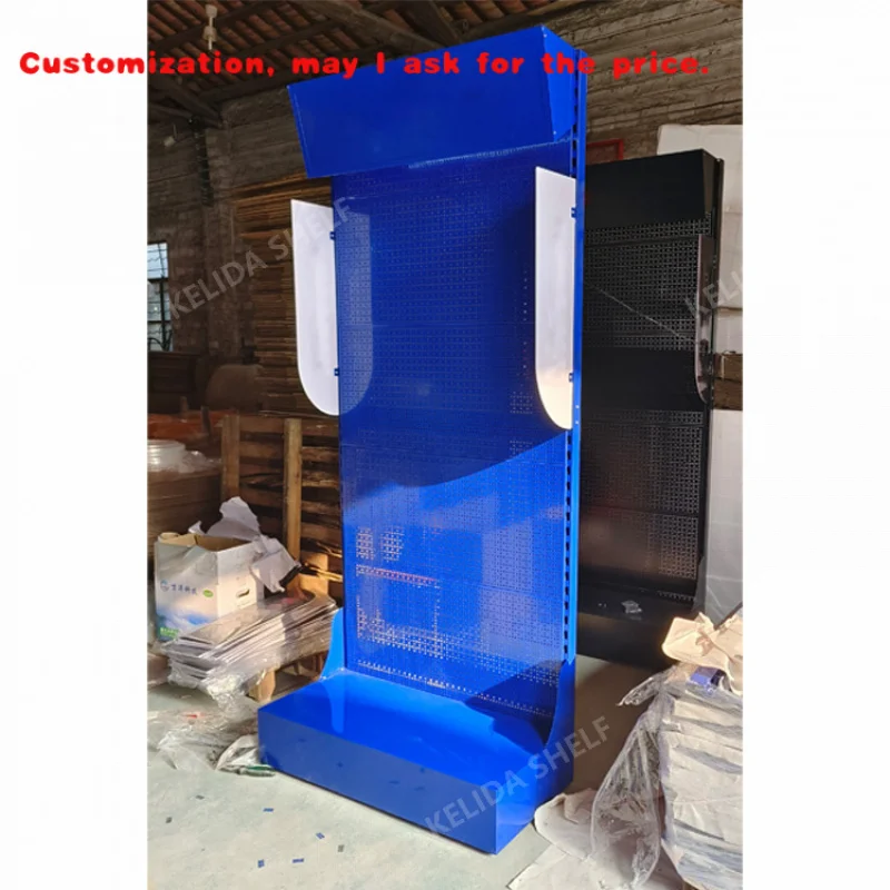 custom.Accessories Hanging Pegboard Counter Top Hardware Shop Peg Board Design Display Racks and Stands Hardware Store