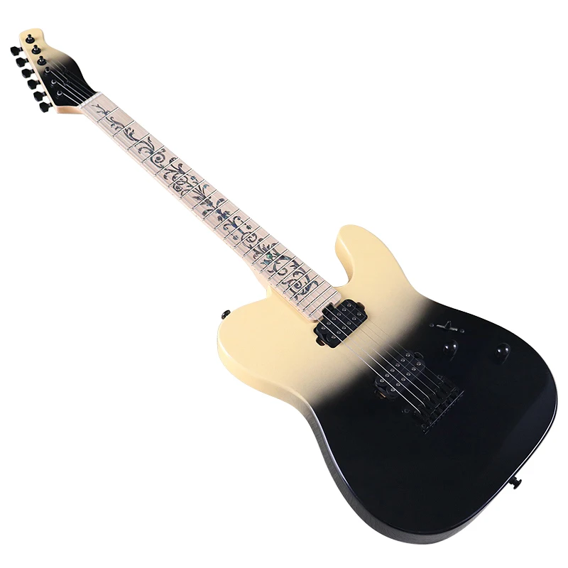 6 Strings TL Electric Guitar 39 Inch High Gloss Solid Basswood Body Canada Maple Neck Fast Delivery