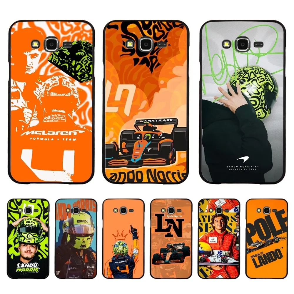 F1 Formula 1 L-Lando Norris For Samsung J 7 plus 7core J7 neo J6 plus prime J6 J4 J5 Mobile Cover