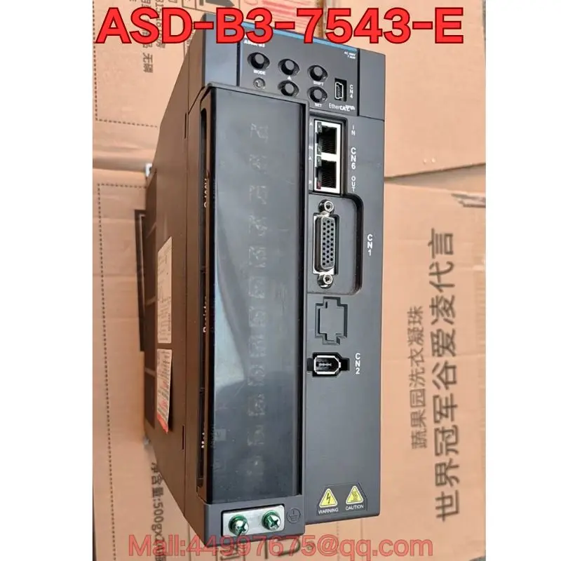 

Second-hand ASD-B3-7543-E servo drive function test is normal