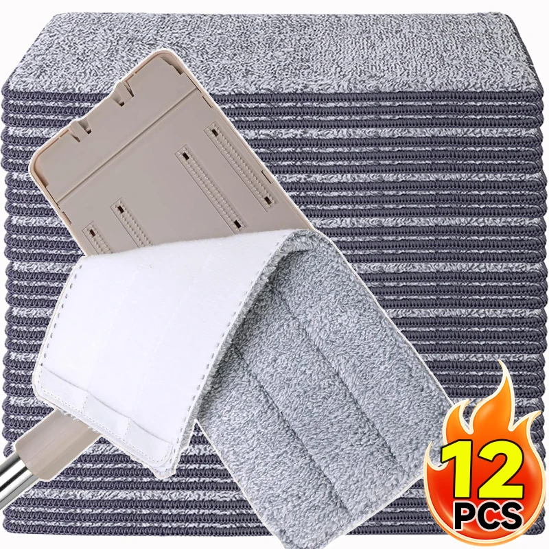 

Replacement Mop Pad Microfiber Washable Spray Mop Cloth Reusable Flat Mops Cleaning Pad Home Floor Glass Cleaner Tool Accessory