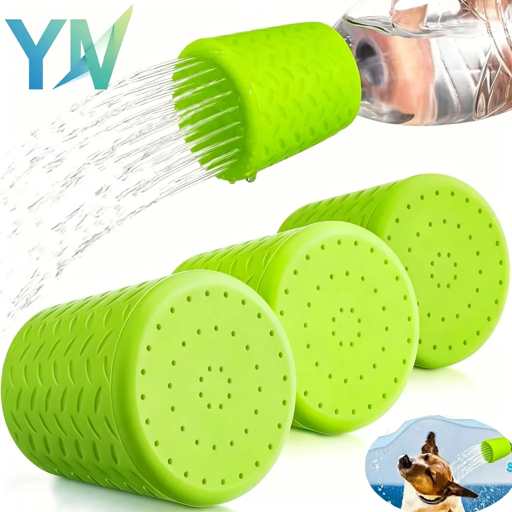 Spray Portátil para Animais de Estimação com 1-20 Peças, Bico de Limpeza para Banho de Cães e Gatos com Múltiplos Padrões de Spray para Viagens e Camping