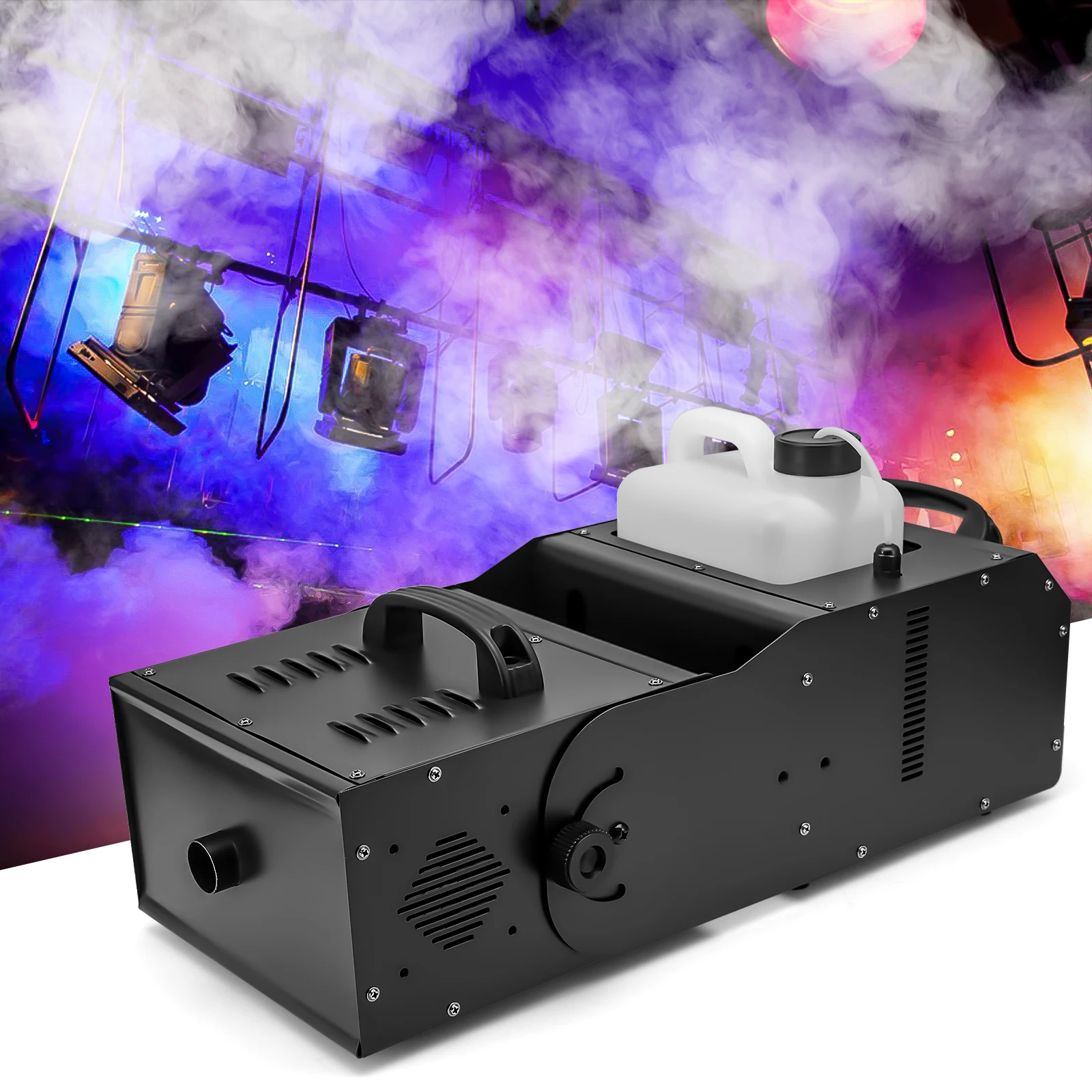 Mejor precio Máquina eléctrica de humo y niebla con cabezal móvil DMX 3000W efecto DJ con Control remoto multiángulo para actuaciones