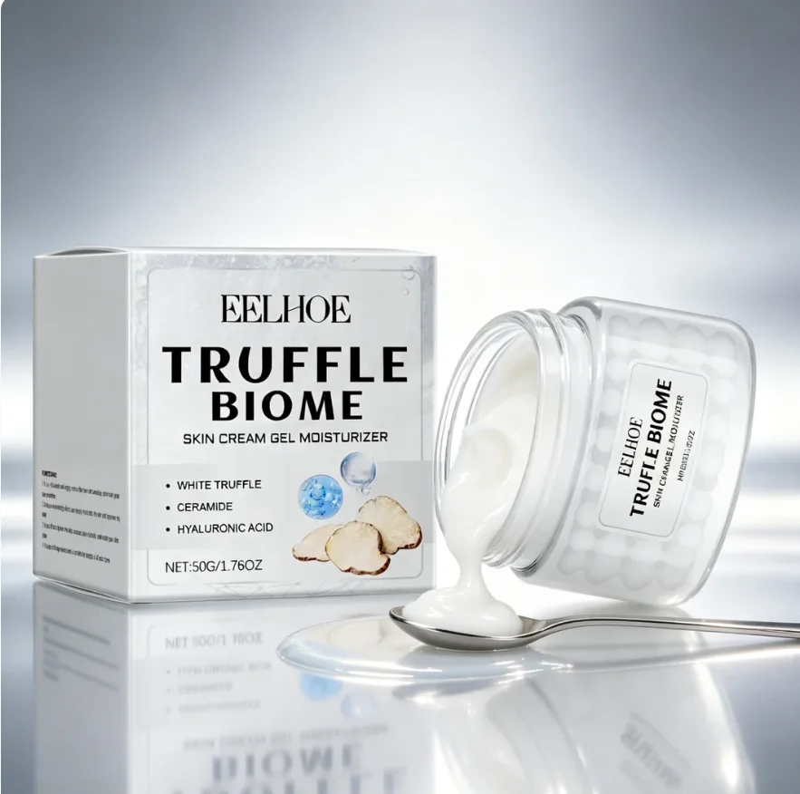 EELHOE Truffle Biome Skin Cream Gel Moisturizer - with White Truffle, Ceramide & Hyaluronic Acid, Hydrating Face Gel Cream