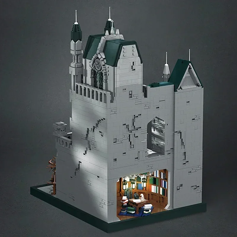 Moc Bausteine Berühmte Spiel Stadt Modell Die Straßen Von Yharnam Technologie Modulare Blöcke Geschenk Weihnachten Spielzeug DIY Sets Montage