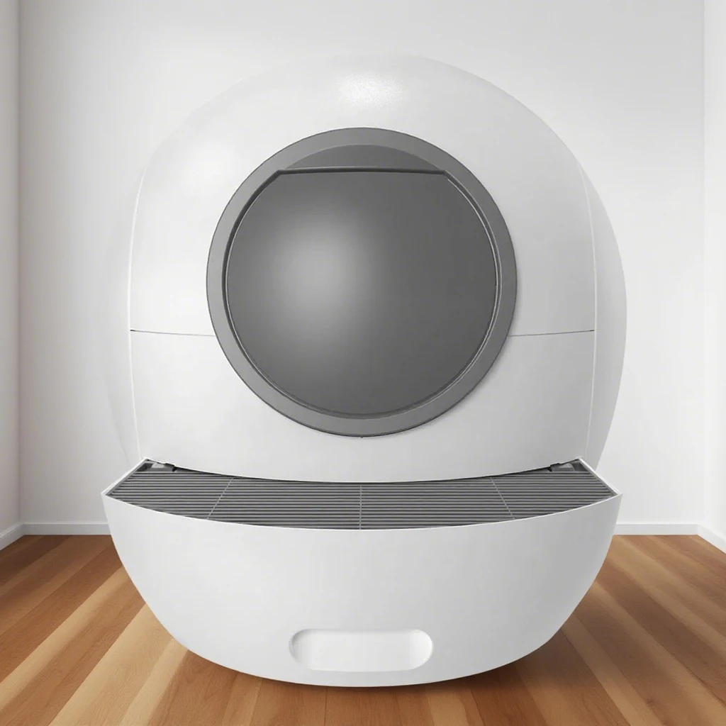 

STLF Multifunctional Smart Cat LitterS Box with Safety Protection & App Insights Comprehensive Cat Care Accessory