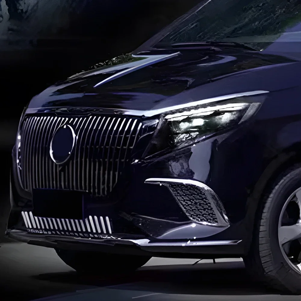 

Фары для Mercedes Vito W447 V250 V260 V300 2017-2024: Светодиодный комплект для модернизации с двойными линзами-проекторами, Plug and Play