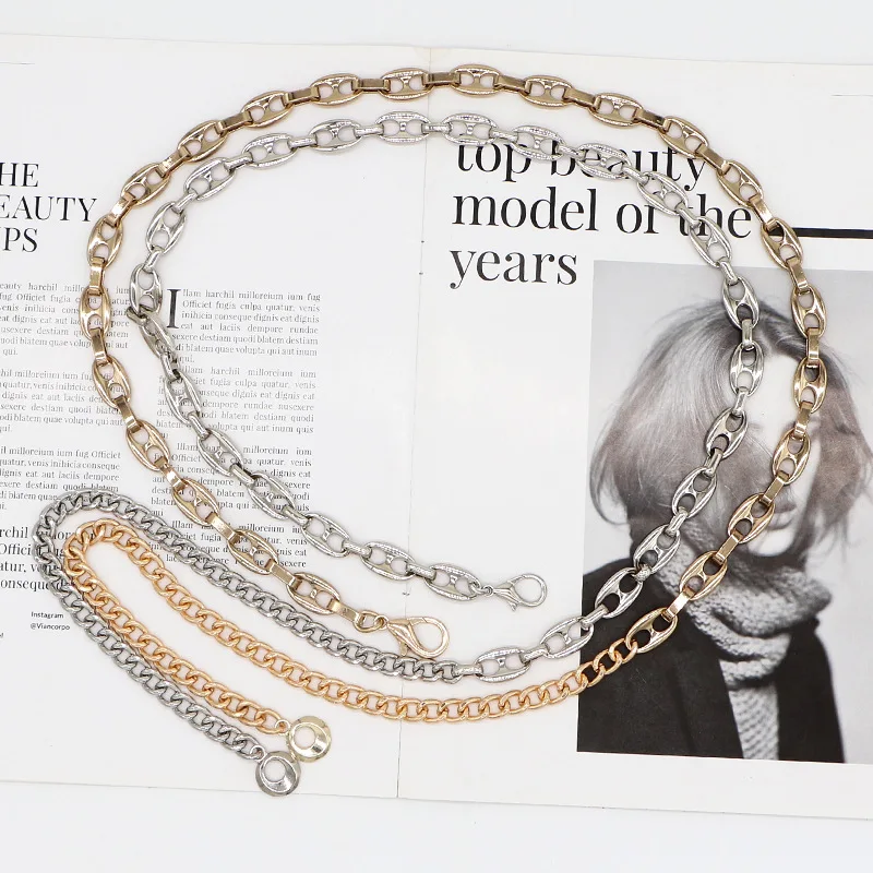 

Women's Simple Waist Chain Metal Body Chain Pendant Waist Chain Women's Skirt Dress Sweater Chain Accessories Belt Decoration