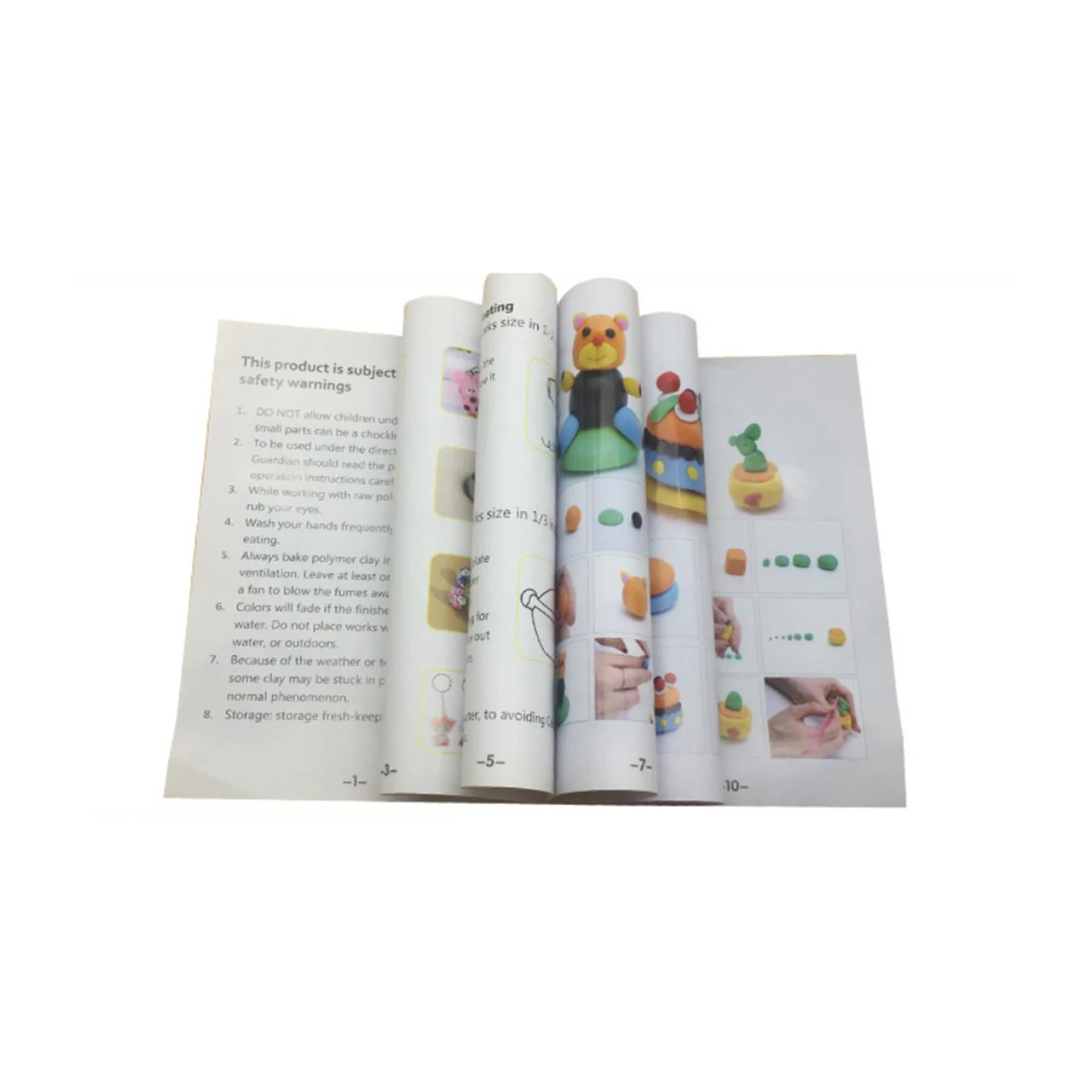24 Farben kleiner Block-Polymer-Ton, DIY-Farbton-Set mit Modellierwerkzeugen, mit Bildhauerei-Werkzeugen, sicher für Kinder, Künstler