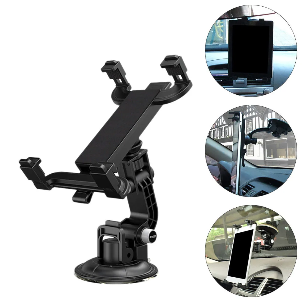 

Car Tablet Pc Bracket with 360 Degree Rotation Lightweight Portable Navigator Holder for Car Use Non Slip Computer Stand Mount