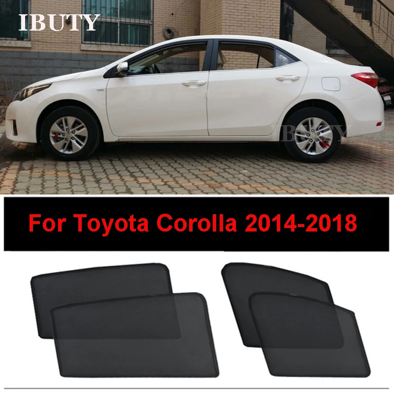 

Customized Car Sunshade Cover For Toyota Corolla Sedan 2014-2018 Car Side Window Sunscreen Insulation Sun Visor Mesh Curtains