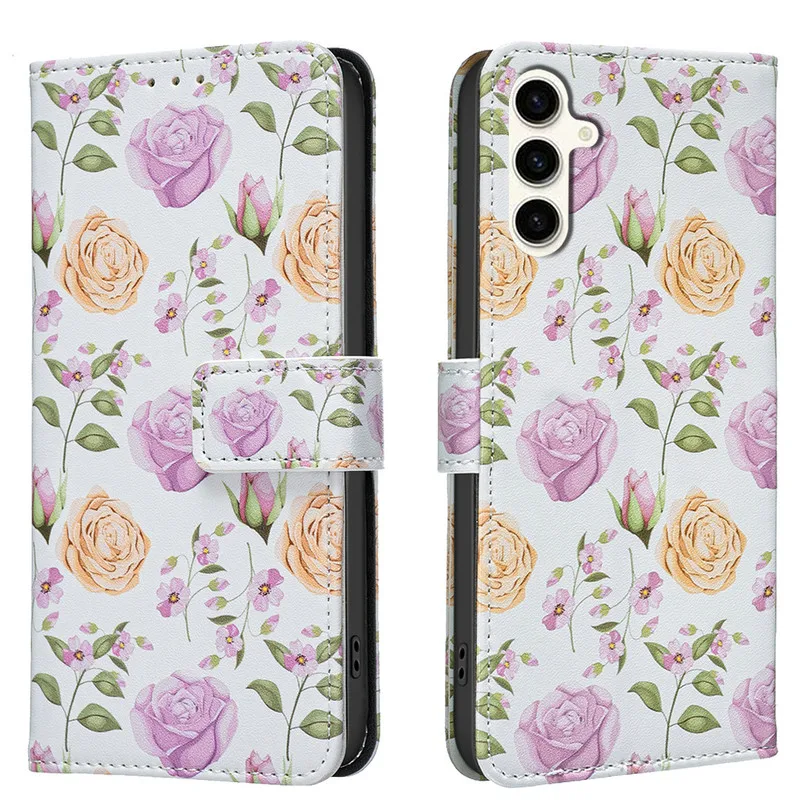 For Samsung A56 5G Leather Wallet Case For Samsung Galaxy A06 A16 A26 A36 A56 A05S A15 A25 A35 A55 A24 A34 A54 A53 A33 A23 Cover
