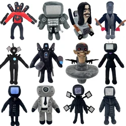 42pcs Skibidi Toilet Plush Soft Toy Cameraman TV Man Skibidi Dop Dop Yes Yes Titans Camcordeman Speakerman Speaker Man Doll