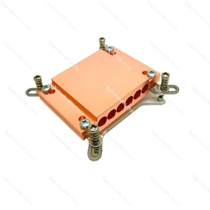 

6-hole heat pipe clamp 6mm heat pipe clamp, all copper