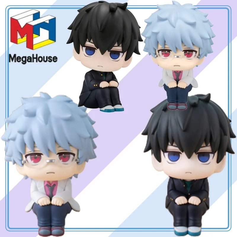 

【100% оригинал】MegaHouse 3-nen Z-gumi Ginpachi Sensei-Ginpachi Sensei Hijikata Toushirou Look Up Garage Kit Подарки Игрушки Модель