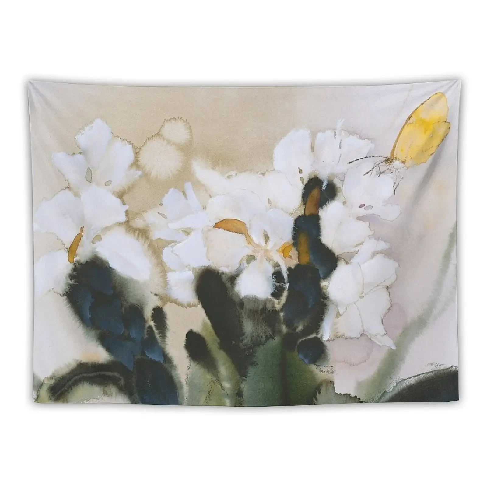 

Flowers and Butterfly Tapestry Room Aesthetic Custom Tapestry