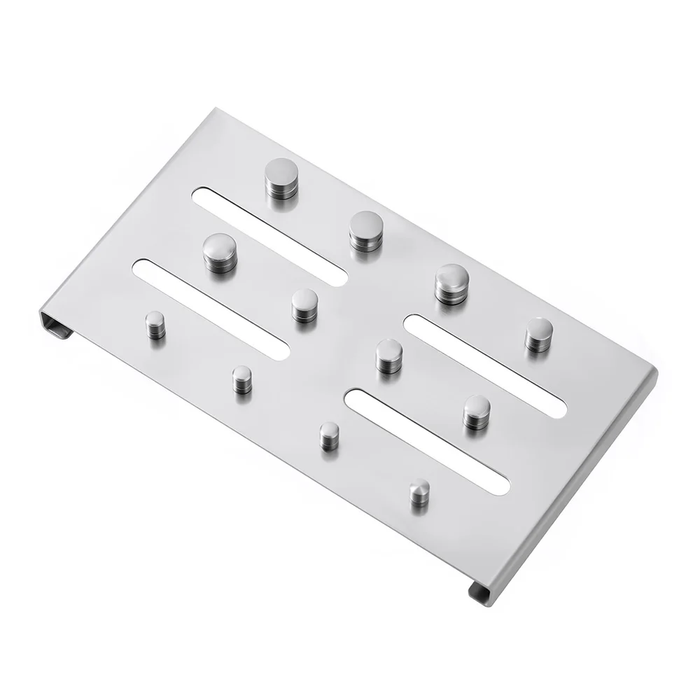 1 قطعة AZDENT الأسنان الفولاذ المقاوم للصدأ المطاط السد المشابك وضع المعدات العناية بالفم التصالحية حامل صينية أدوات المختبر طب الأسنان #4