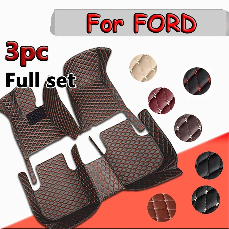 Car Floor Mats For FORD Kuga Escort Bronco Sport Bronco Transit Connect Transit Forte GT Line Thunderbird Flex Car Accessories