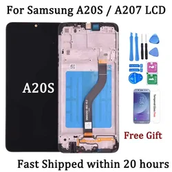 6.5'' Display For Samsung  A20s A207 LCD Touch Screen Digitizer For Samsung A207F/DS A207FN A207U A207W A207G/DS