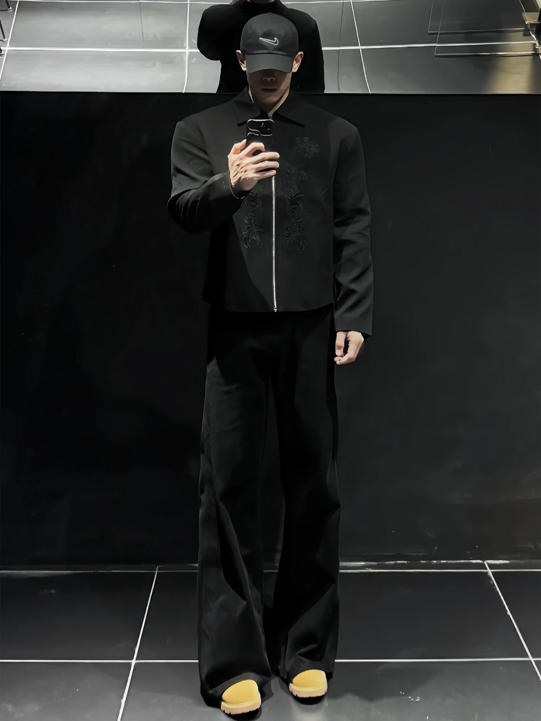 

Мужские джинсы Cleanfit Bla Knife, приталенные, прямые, средней посадки, на молнии, для осенней носки