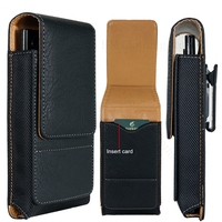 Leather Phone Case For Fossibot F112 F106 F101 Pro 360° Rotatable Clip Waist Bag Phone Pouch For Fossibot F105 F109 F101P F102 S