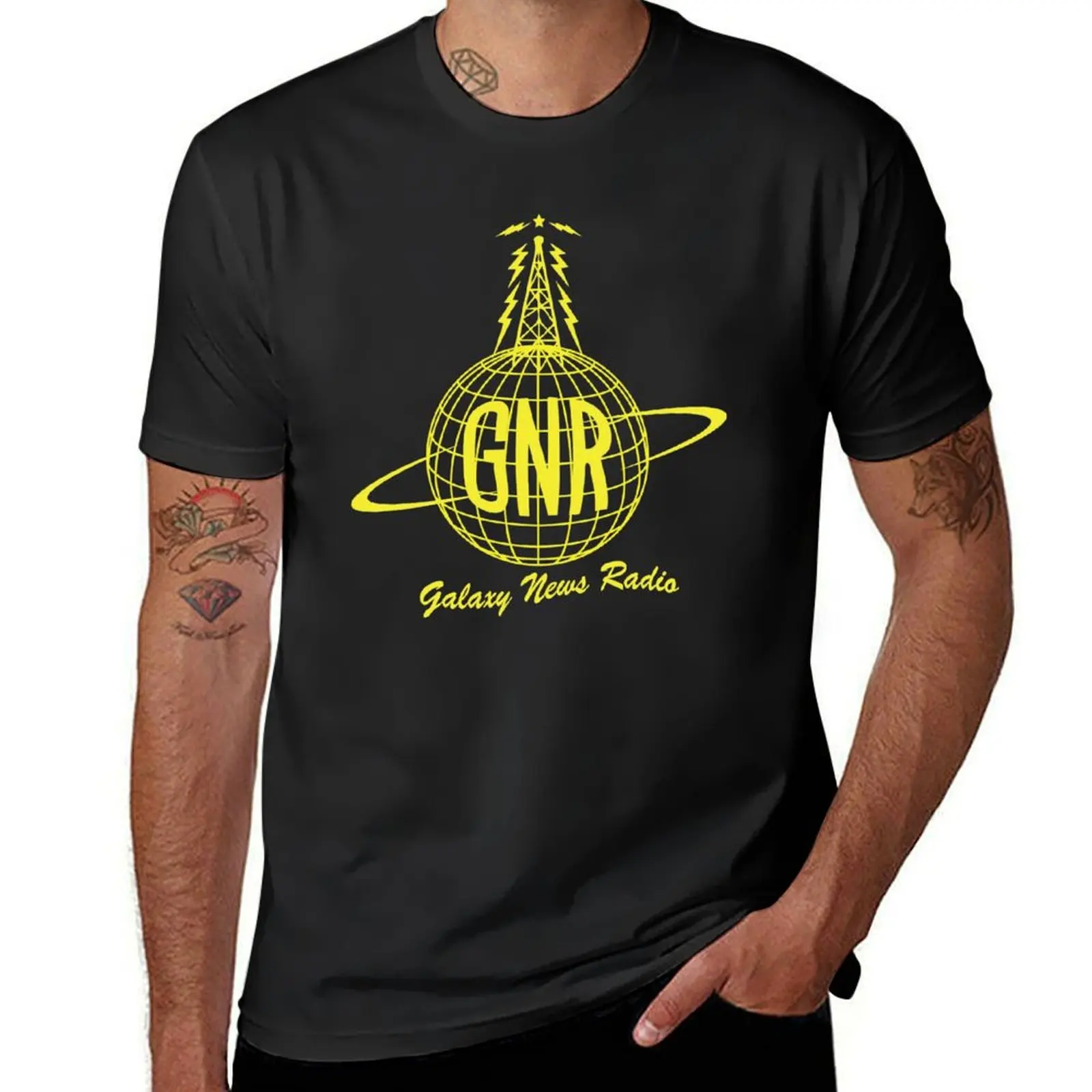 Galaxy News Radio T-Shirt designer shirts blanks Men's clothing