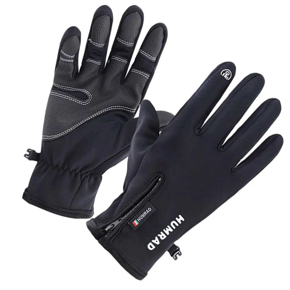 

Winter Men XL Polar Fleece Waterproof Windproof Touch Screen Cycling Skiing Gloves Non Slip Durable Practical Gift Winter Gloves