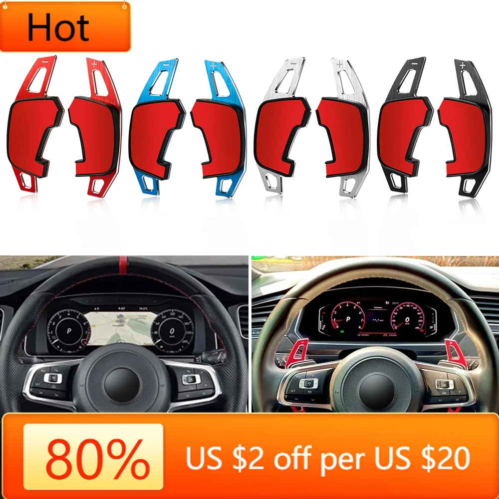 

2026 Новые антенны, автомобильный руль, лопатка переключения передач, наклейка на рычаг переключения передач для VW Golf 7 7,5 GTI MK7 GTE GTD RLINE Volkswage Jetta