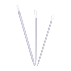 3PCS/Set Nylon Wire Knitting Needles Yarn Sewing Needles Apparel Sewing & Fabric Art Craft Big Eye Wool Thick Knitter