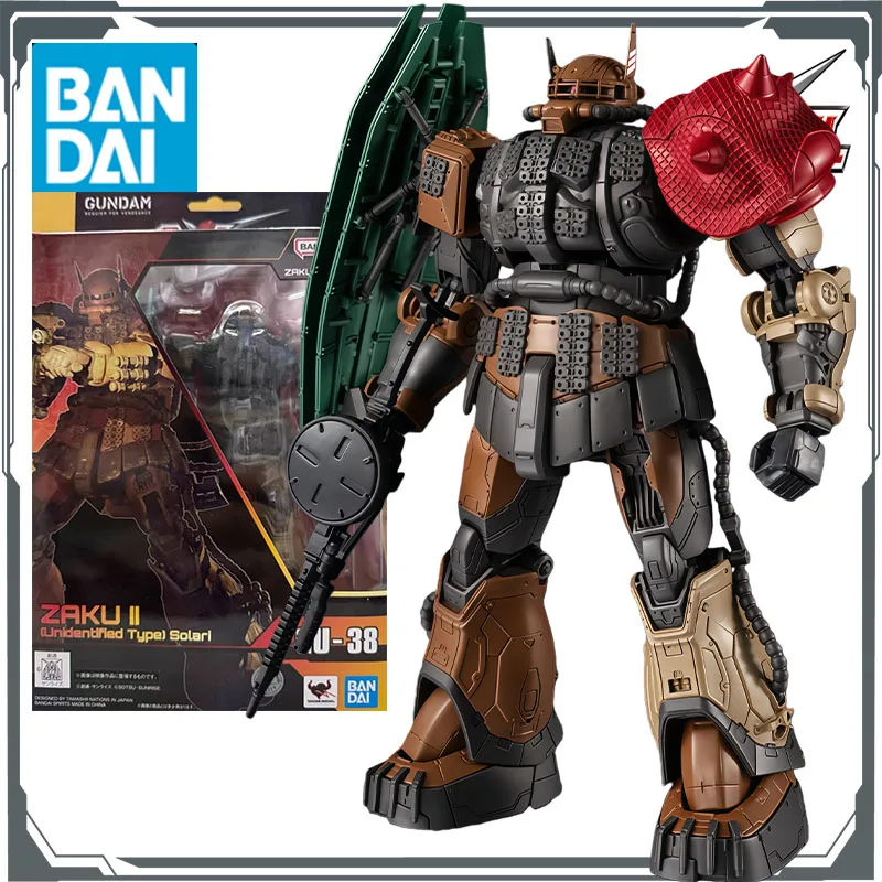 Bandai Originale GUNDAM UNIVERSE Tipo Non Identificato Zaku II Anime Action Figures Giocattoli per Ragazzi Regalo Di Natale Modello Da Collezione